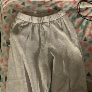 Grey sweatpants from Hollister